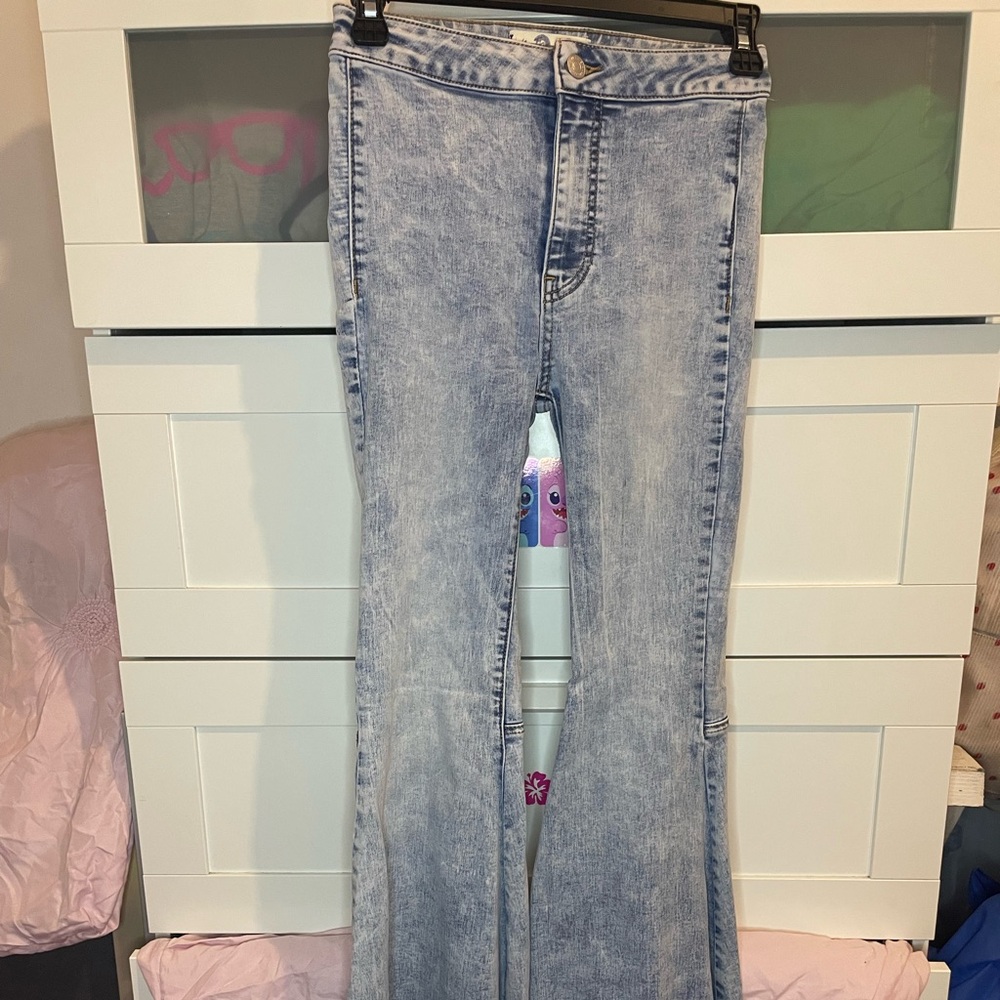 Twenty Light Blue Flare Jeans